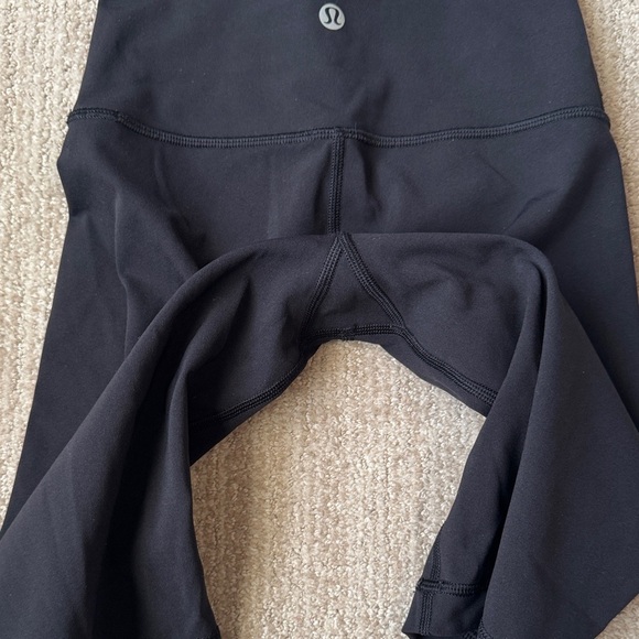 Lululemon Align High-Rise Black Yoga Short 8" Woman's Size 0 - Picture 8 of 10